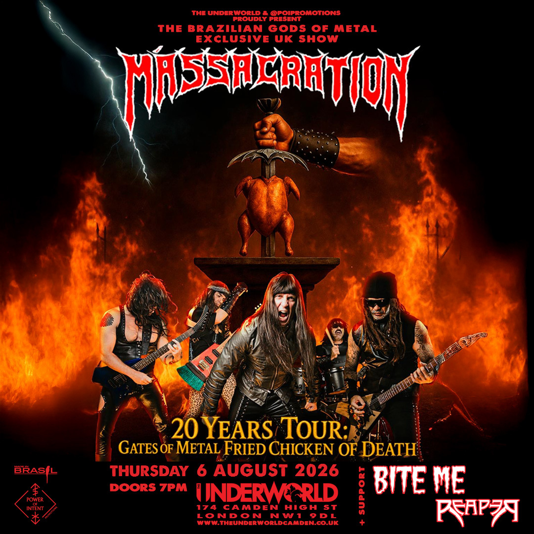MASSACRATION at The Underworld - London — event image